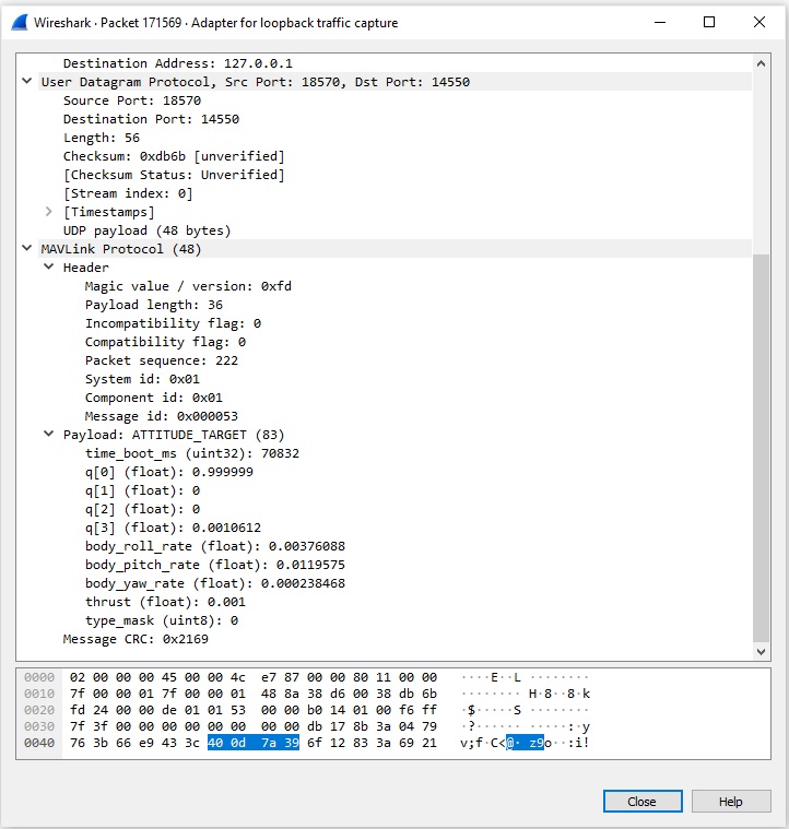 Wireshark: Packet details